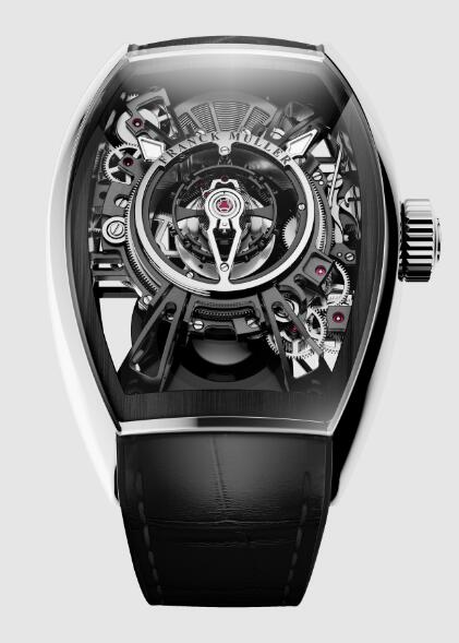 Review Franck Muller Curvex CX Grand Central Tourbillon Skeleton Men CX 36 T CTR SQT AC TTNRBR Replica Watch